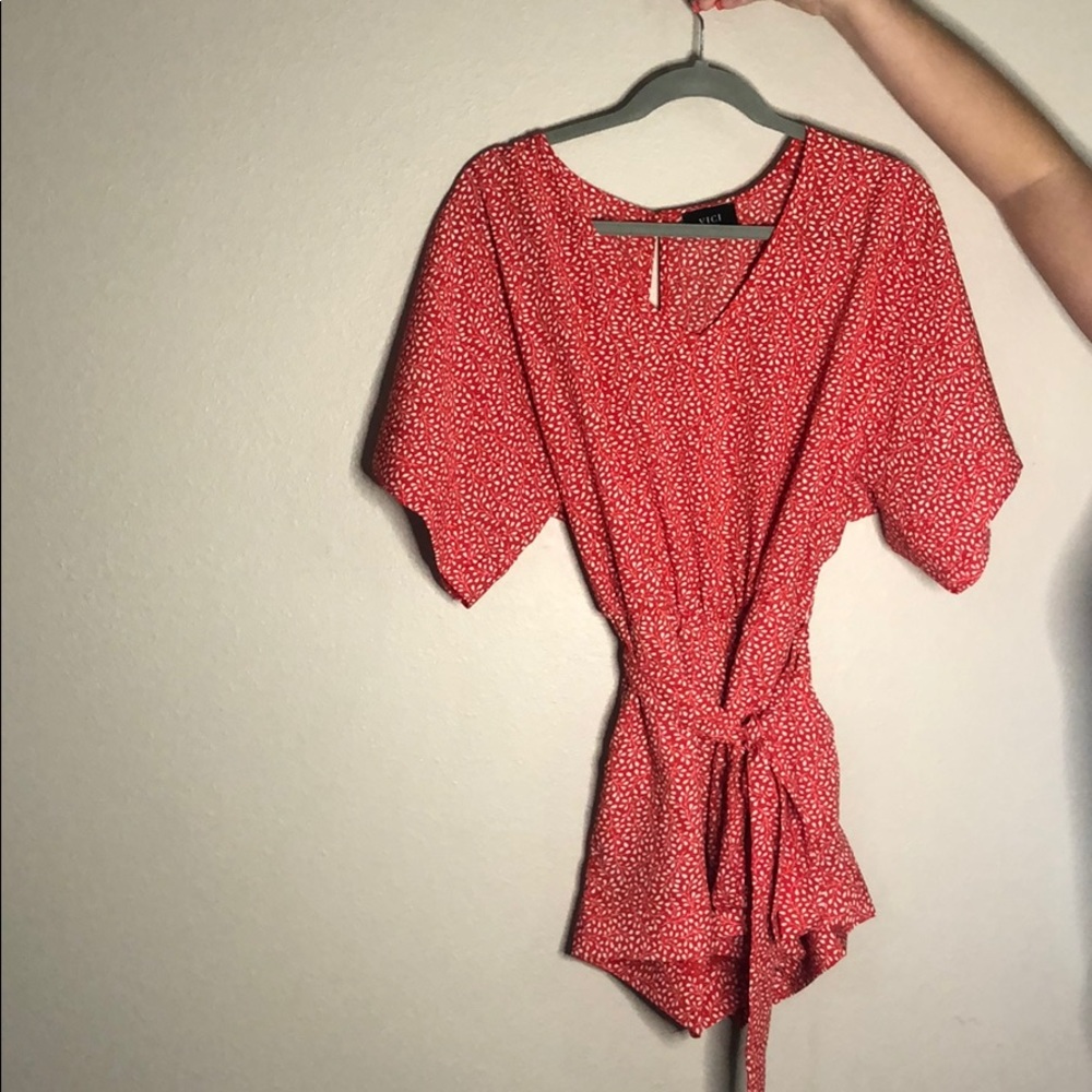 Romper with pockets